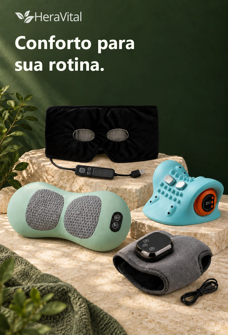HeraVital: bem-estar e conforto térmico; quatro produtos